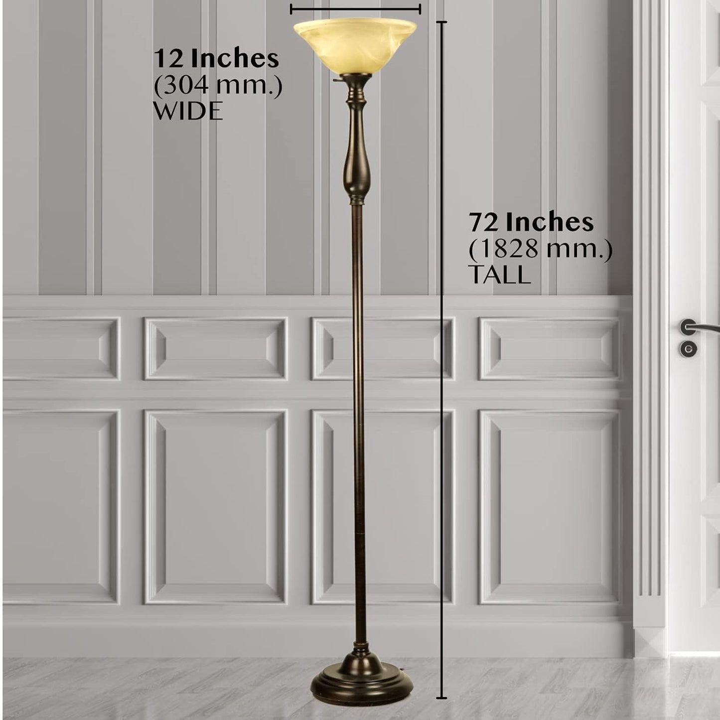 Royal Floor Lamp and Accents Lamp Bundle